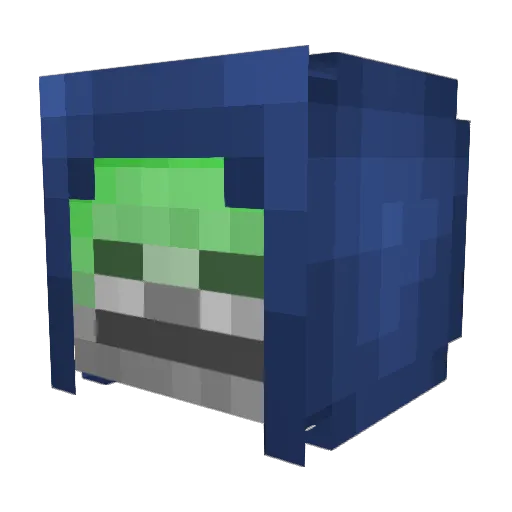 Atowaaaah Minecraft avatar head, 3D render