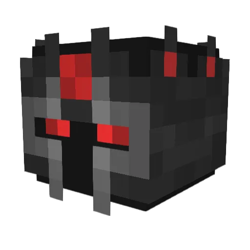 AtoxXy Minecraft avatar head, 3D render