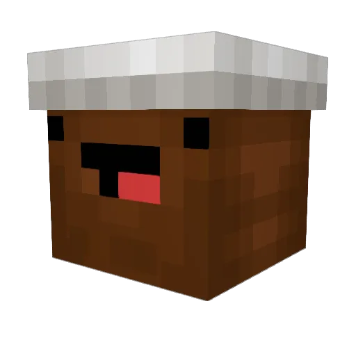 Atr1xx Minecraft avatar head, 3D render