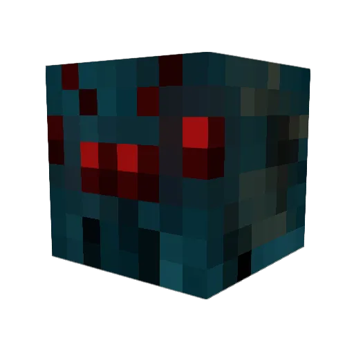 Atrax__ Minecraft avatar head, 3D render