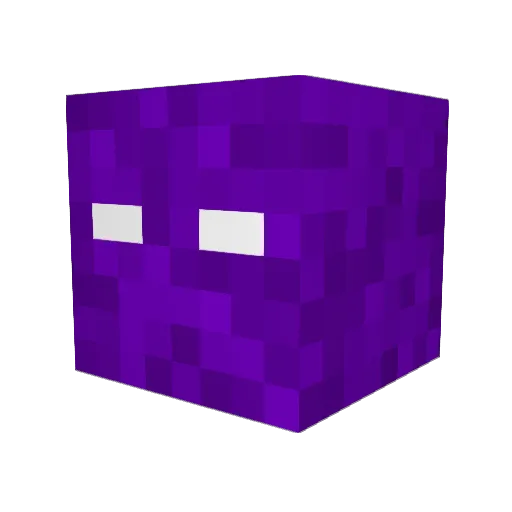 AtreaSan Minecraft avatar head, 3D render