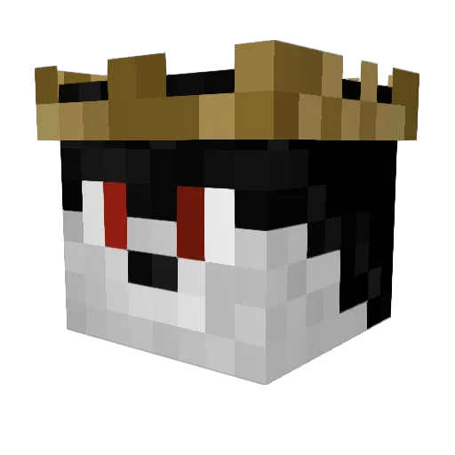 Atreus40 Minecraft avatar head, 3D render