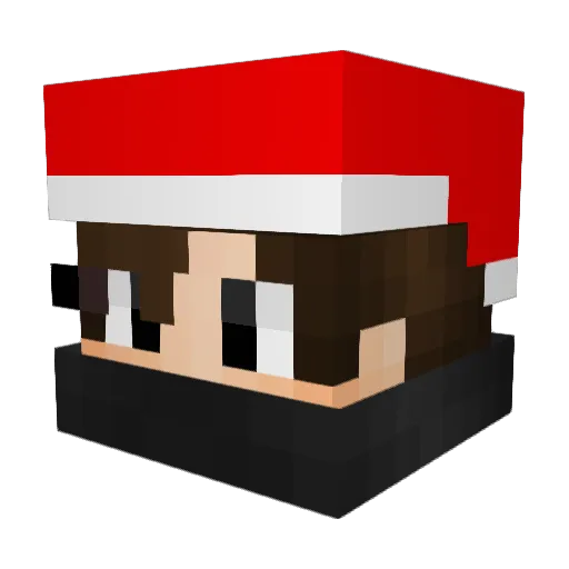 Atrox_ReB3l Minecraft avatar head, 3D render