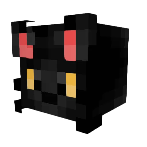Atsowo_XD Minecraft avatar head, 3D render