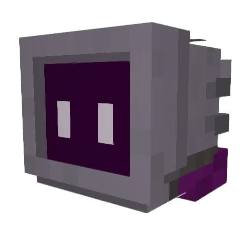 Attack_Wolf Minecraft avatar head, 3D render