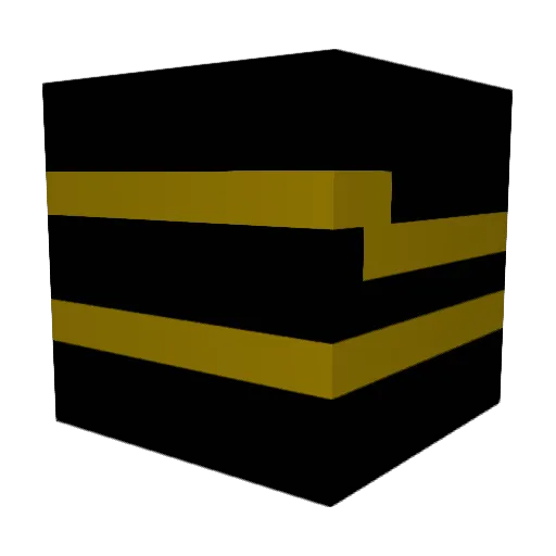 Attacked2007022 Minecraft avatar head, 3D render