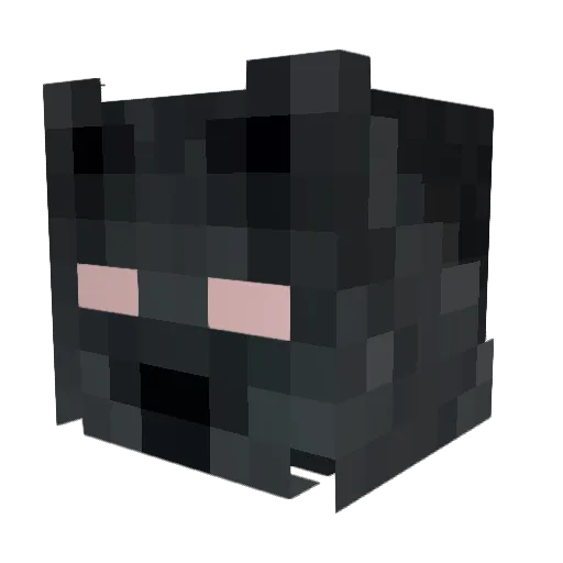 AttainHeaven Minecraft avatar head, 3D render