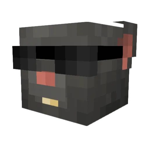 Atte_Patte Minecraft avatar head, 3D render