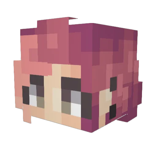 AtticusPryce Minecraft avatar head, 3D render