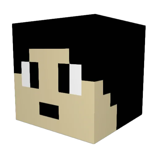 Atticuz_ Minecraft avatar head, 3D render