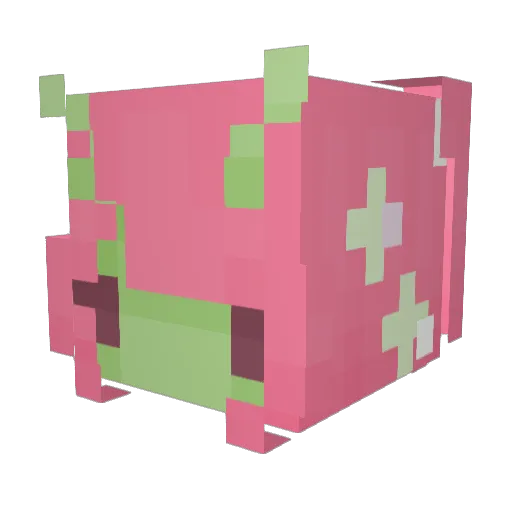 Attymoo24 Minecraft avatar head, 3D render