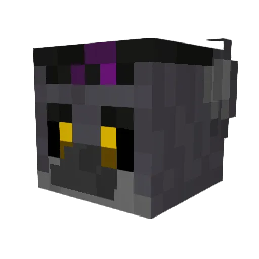 Auchristic02 Minecraft avatar head, 3D render