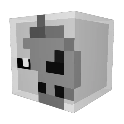 Audac1ty__ Minecraft avatar head, 3D render