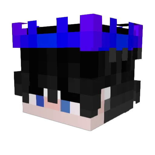 AudenWade Minecraft avatar head, 3D render