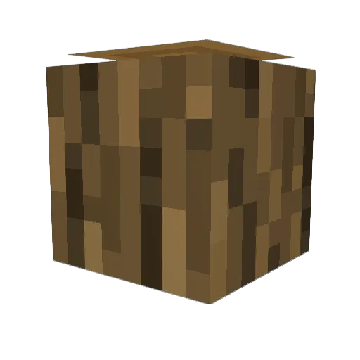 AudibleDruid Minecraft avatar head, 3D render