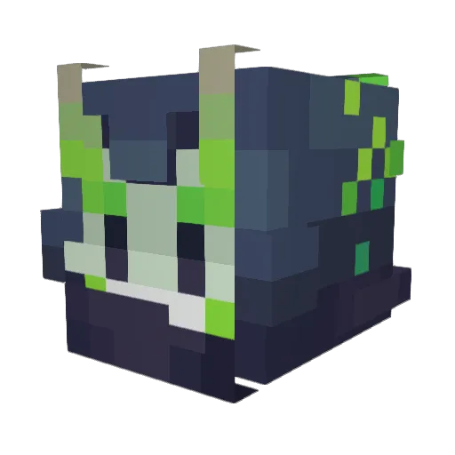 Audie_Luke Minecraft avatar head, 3D render
