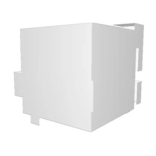 Augubuy77 Minecraft avatar head, 3D render