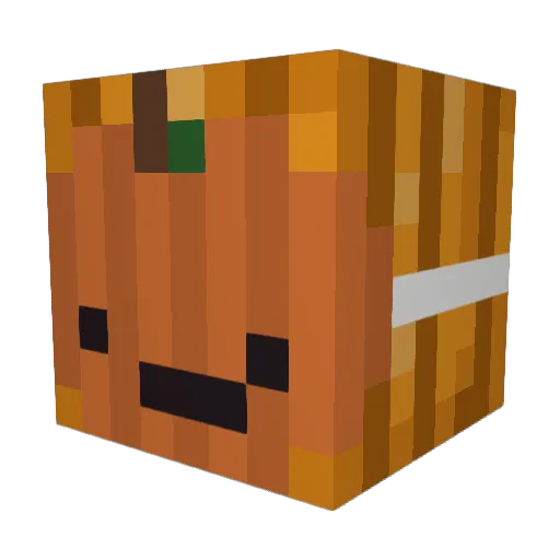 August9th Minecraft avatar head, 3D render