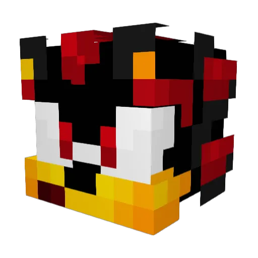 AugustoJot Minecraft avatar head, 3D render
