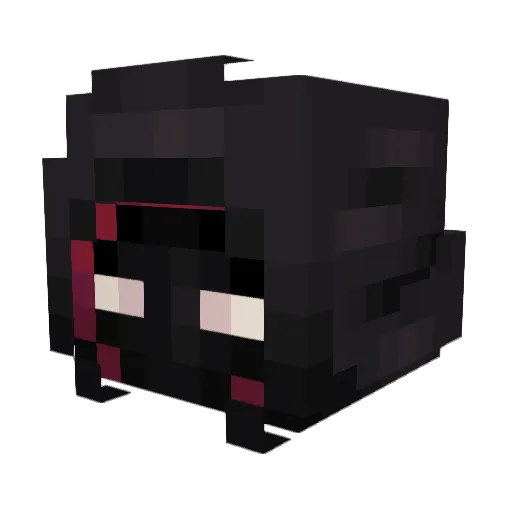 Augustohvh Minecraft avatar head, 3D render