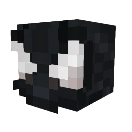 AuntieCl4pper Minecraft avatar head, 3D render
