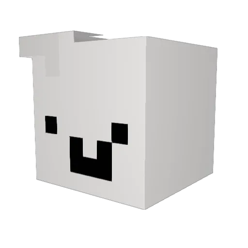 AuntyNathan Minecraft avatar head, 3D render