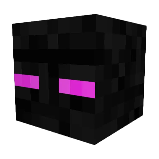 Aur0ni Minecraft avatar head, 3D render