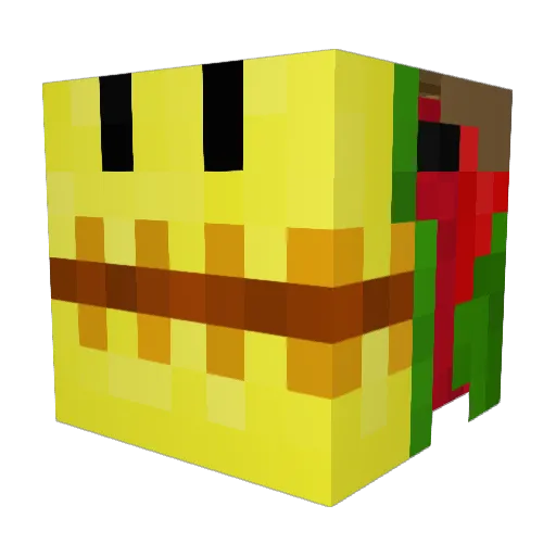 Aur_Gaerschasp Minecraft avatar head, 3D render