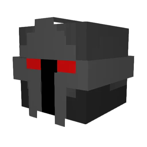 Aurelian0830 Minecraft avatar head, 3D render