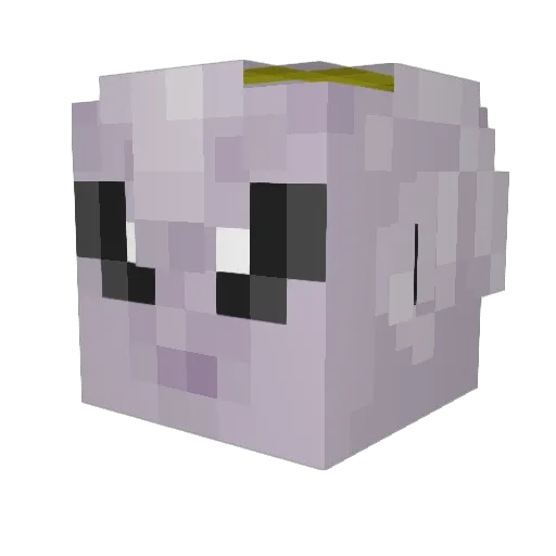 AurelianSPQR Minecraft avatar head, 3D render