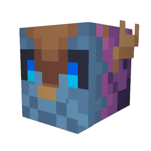 Aurelion_S0l Minecraft avatar head, 3D render