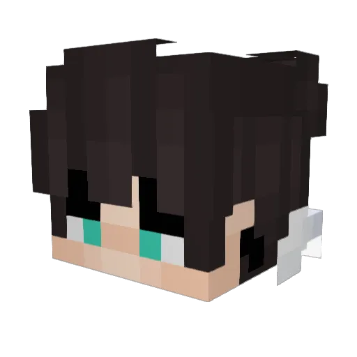 AureliusTH Minecraft avatar head, 3D render
