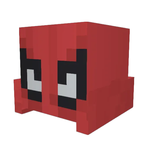 AuriZojo Minecraft avatar head, 3D render