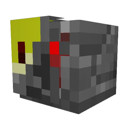 AuroraFanBoy Minecraft avatar head, 3D render