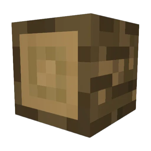 Aurors123 Minecraft avatar head, 3D render