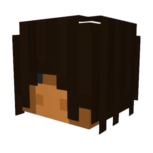 Aurrrelio Minecraft avatar head, 3D render