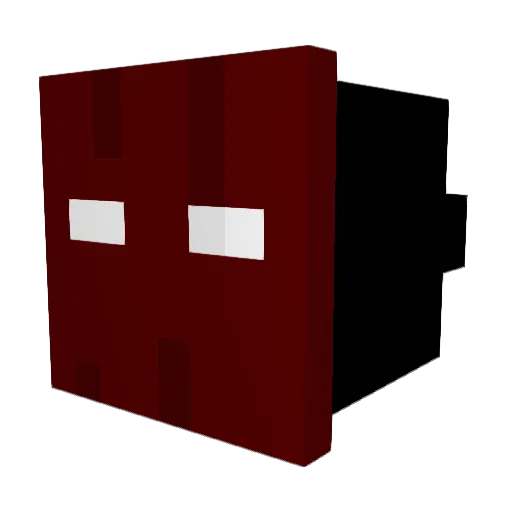 Aurum_11 Minecraft avatar head, 3D render