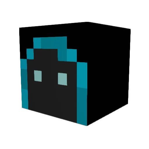 Aurus5413854 Minecraft avatar head, 3D render