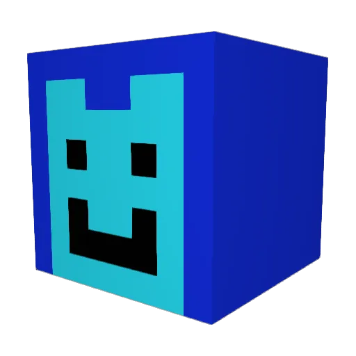 Aurzrx Minecraft avatar head, 3D render