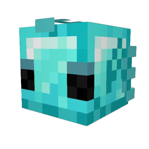 Aussie_Sphinx Minecraft avatar head, 3D render