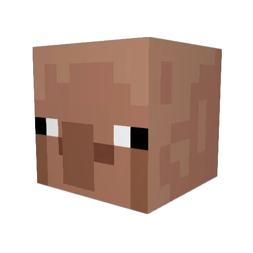 AustenPowers2012 Minecraft avatar head, 3D render