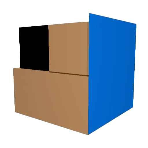 Austin34343 Minecraft avatar head, 3D render