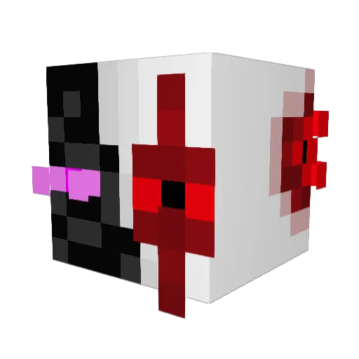 Austin780 Minecraft avatar head, 3D render