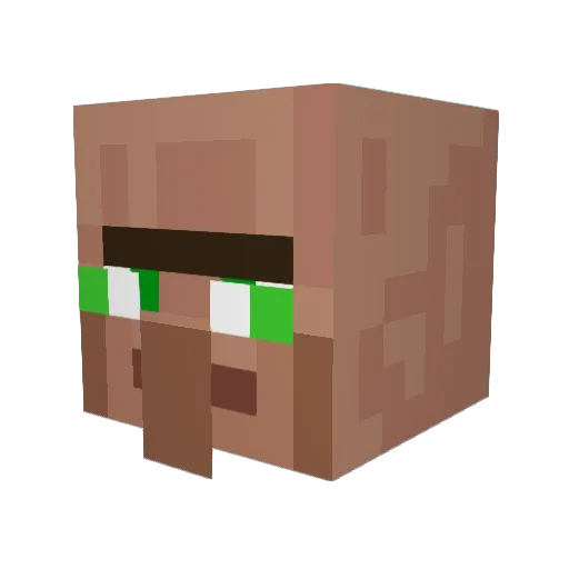 AustinG007 Minecraft avatar head, 3D render