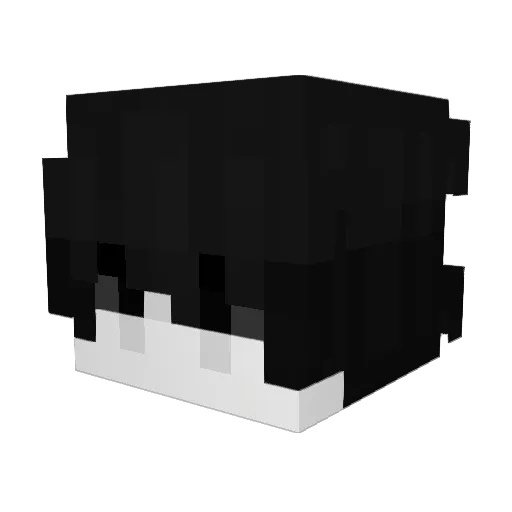 AustinPeters Minecraft avatar head, 3D render