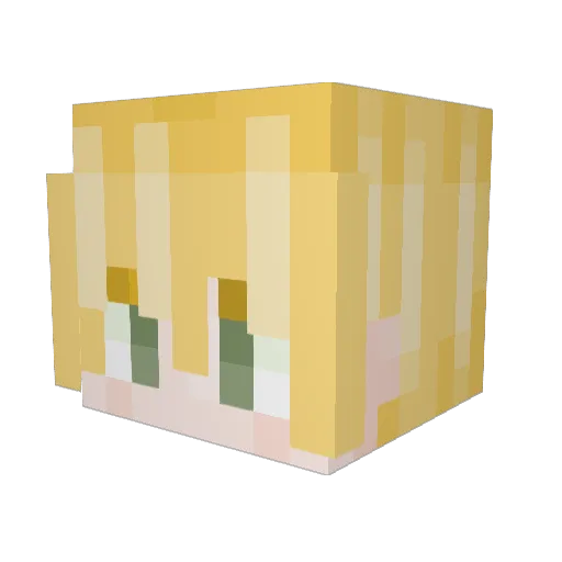 Austin_1997 Minecraft avatar head, 3D render