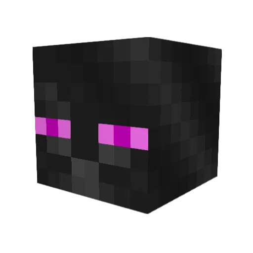 Austinthegame Minecraft avatar head, 3D render