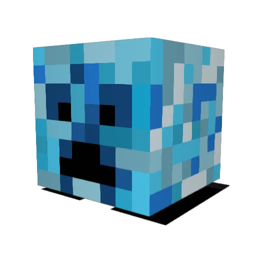Austrax96 Minecraft avatar head, 3D render
