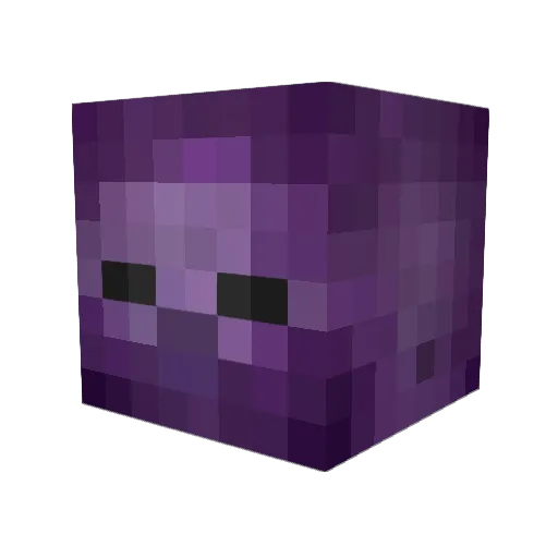 AutZyy Minecraft avatar head, 3D render