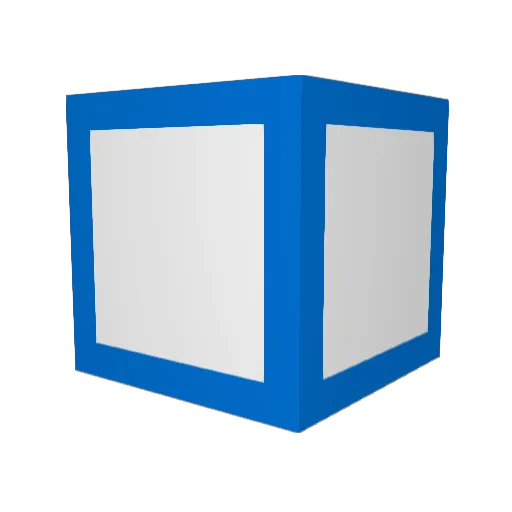 Author15069 Minecraft avatar head, 3D render